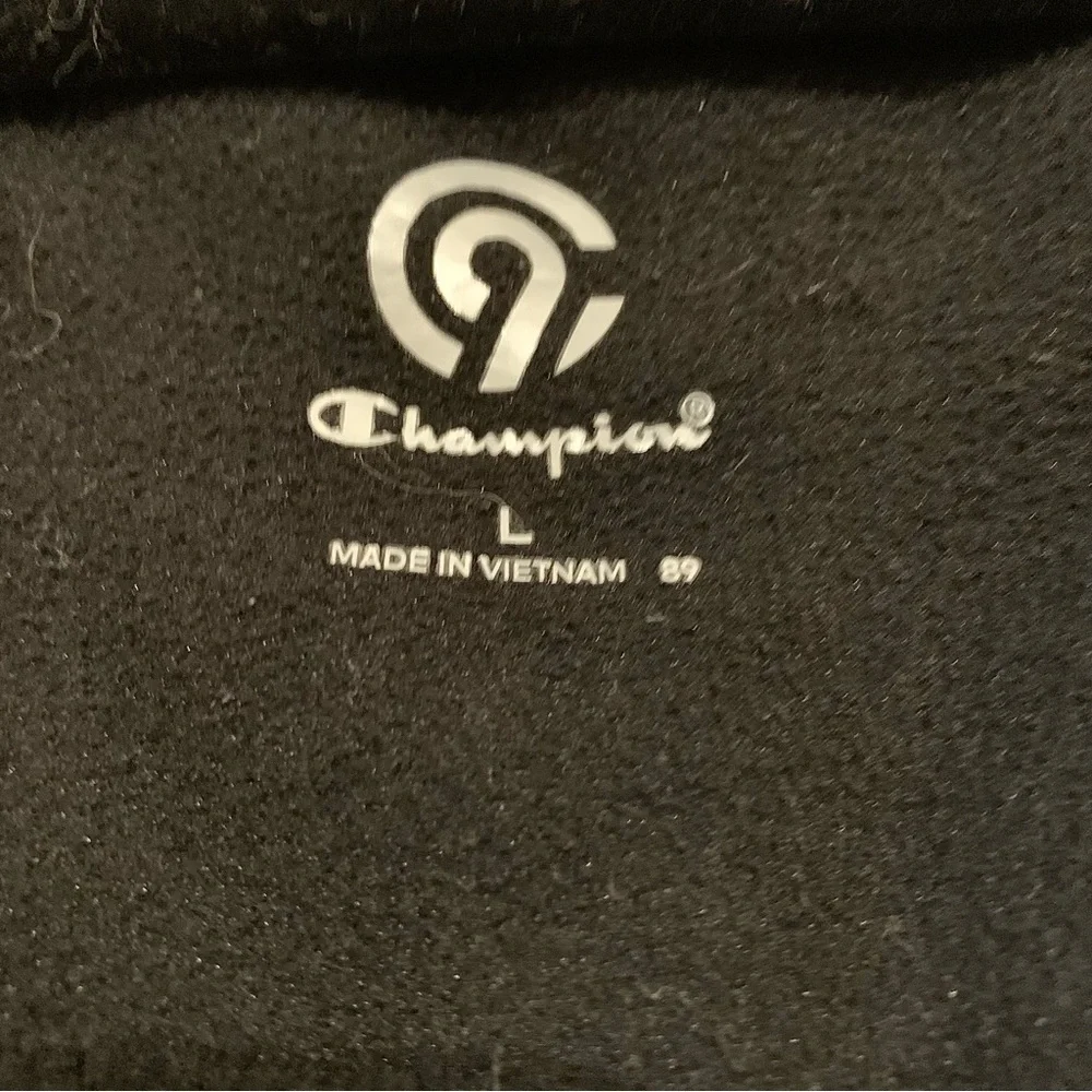 Champion men’s black zip up hoodie - Picture 9 of 10